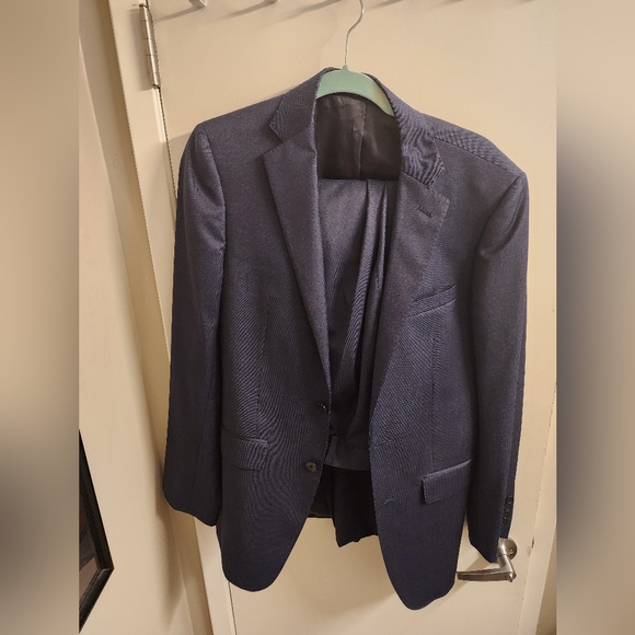 Navy Calvin Klein Extreme Slim Fit Suit